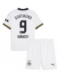 Borussia Dortmund Serhou Guirassy #9 Alternativní dres pro děti 2024-25 Krátký Rukáv (+ trenýrky)